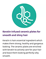 Hair Streightner Philips 0286 BHS 00 E Kera Shine Care Hair Streightner Philips 0286 BHS 00 E Kera Shine Care