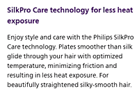 Hair Streightner Philips 0286 BHS 00 E Kera Shine Care Hair Streightner Philips 0286 BHS 00 E Kera Shine Care