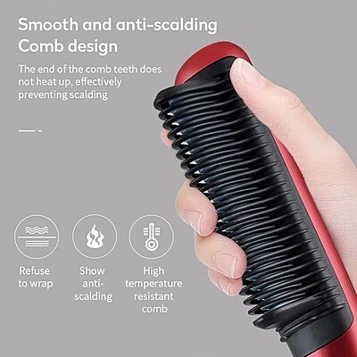 Electric Hair Straightener Comb Brush For Men, Women & Girls Pack of 1 Electric Hair Straightener Comb Brush For Men, Women & Girls Pack of 1