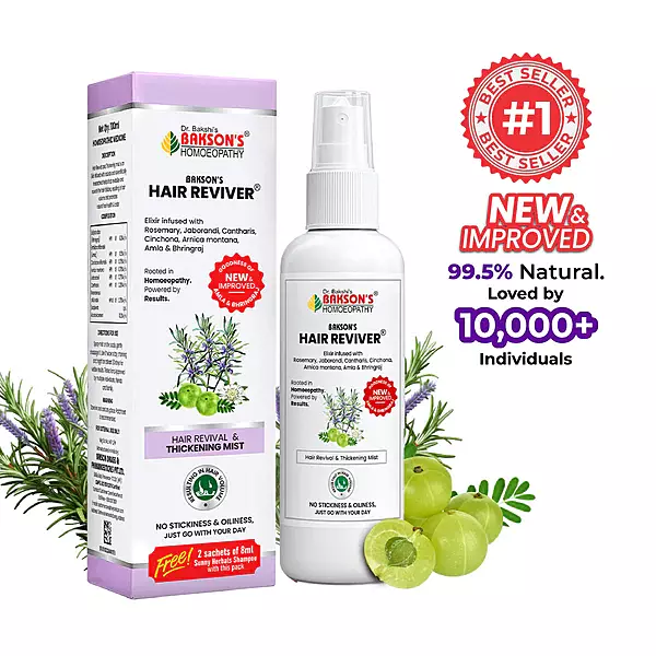 Bakson Hair Reviver | Hair Care & Regrowth Treatment 100ml