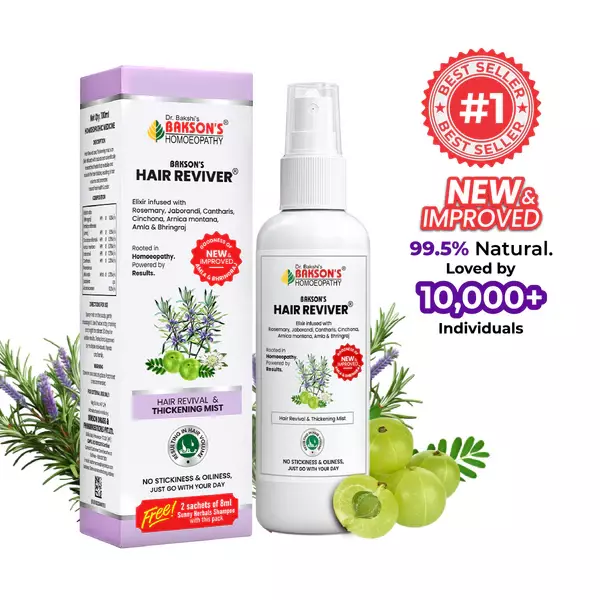 Bakson Hair Reviver | Hair Care & Regrowth Treatment 100ml