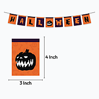 The Magic Balloons– Halloween Theme Decoration Balloons With Banner Latex Balloons For Halloween Party Supplies Pack of 21pcs Multicolour Gold, Black, And White Balloons