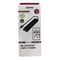 Hama USB-C Multiport Hub – 6-in-1 Adapter | USB-C Expansion | Laptop & PC Compatible