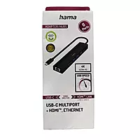 Hama USB-C Multiport Hub – 6-in-1 Adapter | USB-C Expansion | Laptop & PC Compatible