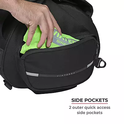 Viaterra RTW Series - Hammerhead 45 Universal Motorcycle Tailbag