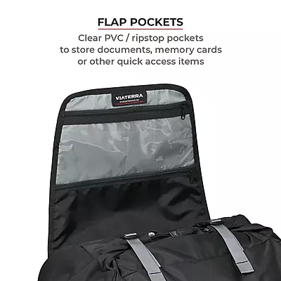 Viaterra RTW Series - Hammerhead 45 Universal Motorcycle Tailbag