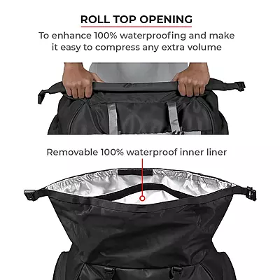 Viaterra RTW Series - Hammerhead 45 Universal Motorcycle Tailbag