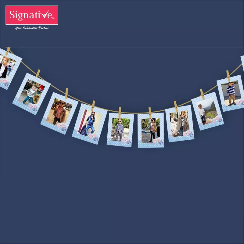 Baby Shower Hanging Photo Frame