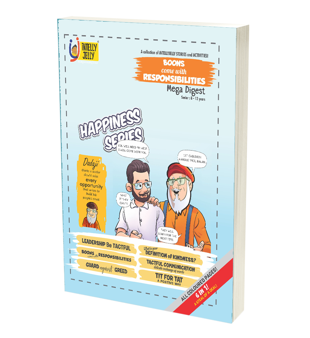 Happiness Series Mega Digest 'Boons comes with responsibilities'- Junior Happiness Series Mega Digest 'Boons comes with responsibilities'- Junior