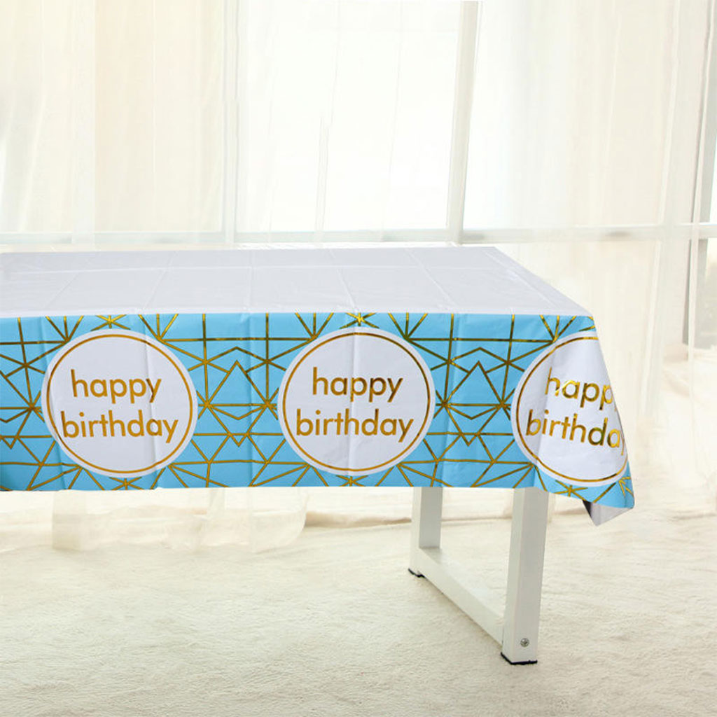 Happy Birthday Table Cover