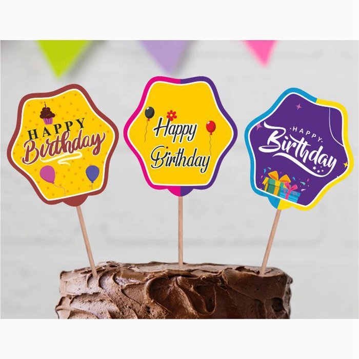 Happy Birthday Topper 3