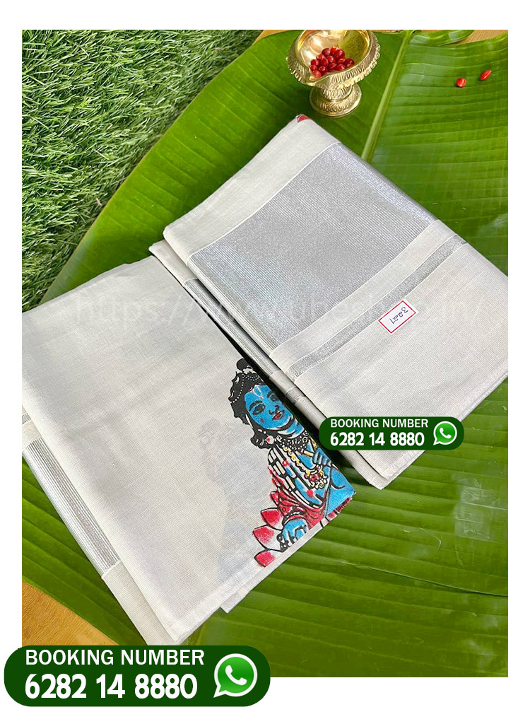 Happy-Onam-silver-kasav-print-krishna-mural-set-mundu--