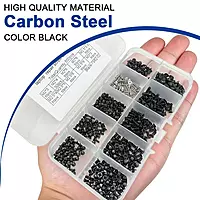 Laptop & Mobile Repairing Screw Kit – M2/M2.5/M3 Philips Round Head Screws for HP, Lenovo, Samsung, Dell Rust-Proof, Durable with Organizer Box