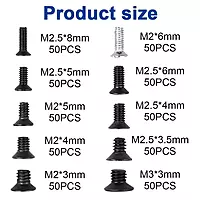 Laptop & Mobile Repairing Screw Kit – M2/M2.5/M3 Philips Round Head Screws for HP, Lenovo, Samsung, Dell Rust-Proof, Durable with Organizer Box
