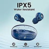 Portronics Twins S13 – TWS Earbuds, Deep Bass, Blue. Experience immersive sound with powerful bass, sleek design, and seamless connectivity. Perfect for music lovers on the go!