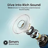 Portronics POR 2226 Harmonics Twins S13 TWS Earbuds – Bluetooth 5.3 | In-Ear | 24hrs Playtime | Blue