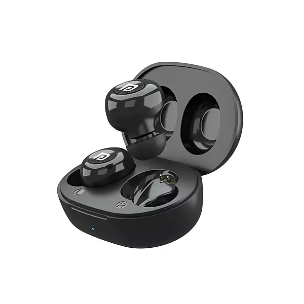 POR 1664 Harmonics Twins S3 TWS Earbuds – Bluetooth 5.2 | In-Ear | Bass | 20H Playtime | Black