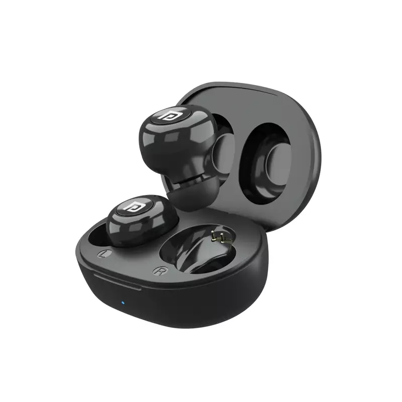 POR 1664 Harmonics Twins S3 TWS Earbuds – Bluetooth 5.2 | In-Ear | Bass | 20H Playtime | Black