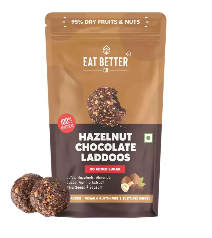 Better Laddoos-Hazelnut 70 Gms - Eat Better