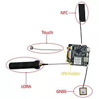 LILYGO TTGO T-Echo SoftRF NRF52840 SX1262 433 MHZ Lora Module