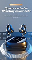 neQra M47 TWS Clip Type Wireless Earphones
