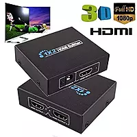 HDMI Splitter Audio Video Distributor Box Support 3D & 4K x 2K Compatible for HDTV, STB, DVD, PS3, Projector HDMI Splitter Audio Video Distributor Box Support 3D & 4K x 2K Compatible for HDTV, STB, DVD, PS3, Projector