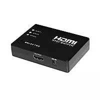 HDMI Switcher with PIP & IR Remote Control Multiple Devices on a Single Screen, Supports UHD for Bluray, PVR/Netflix/Roku/Kodi Box, PS4/PS3 HDMI Switcher with PIP & IR Remote Control Multiple Devices on a Single Screen, Supports UHD for Bluray, PVR/Netflix/Roku/Kodi Box, PS4/PS3