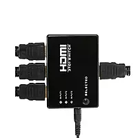 HDMI Switcher with PIP & IR Remote Control Multiple Devices on a Single Screen, Supports UHD for Bluray, PVR/Netflix/Roku/Kodi Box, PS4/PS3 HDMI Switcher with PIP & IR Remote Control Multiple Devices on a Single Screen, Supports UHD for Bluray, PVR/Netflix/Roku/Kodi Box, PS4/PS3