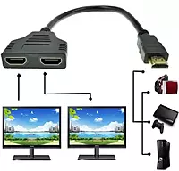 Hdmi To Hdmi Y Cable | 2 Port HDMI Splitter Switcher 2x1 Auto Switch 1 In 2 Out Hdmi To Hdmi Y Cable | 2 Port HDMI Splitter Switcher 2x1 Auto Switch 1 In 2 Out