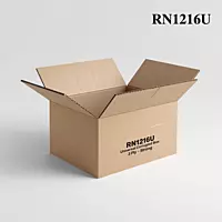RN1216U - Universal Corrugated Box - 3 Ply - Strong - 17.8X14.3X6.5 cm / 7X5.6X2.5 inch - OD