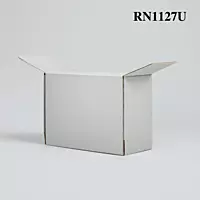 RN1127U - BSLTT Corrugated Box - 3 Ply - Strong - 12X8. 5X10.2 cm / 4.7X3.3X4 inch - OD - Top White