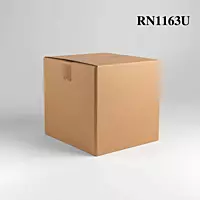 RN1163U - Universal Corrugated Box - 3 Ply - Strong - 12X11X5.5 cm / 4.7X4.3X2.1 inch - OD