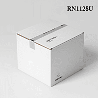 RN1128U - BSLTT Corrugated Box - 3 Ply - Strong - 18.5X9. 5X9 cm / 7.3X3.7X3.5 inch - OD - Top White