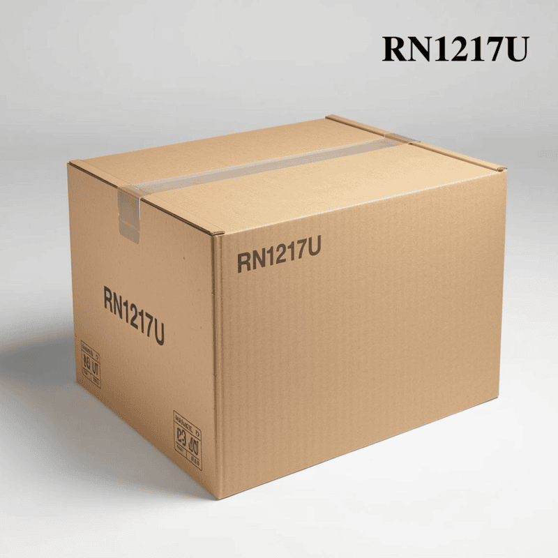 RN1217U - Universal Corrugated Box - 3 Ply - Strong  - 25X8X10 cm / 9.8X3.1X3.9  inch - OD