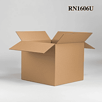 RN1606U - BSLTT Corrugated Box - 3 Ply - Strong - 9.2X9. 2X32 cm / 3.6X3.6X12.6 inch - OD