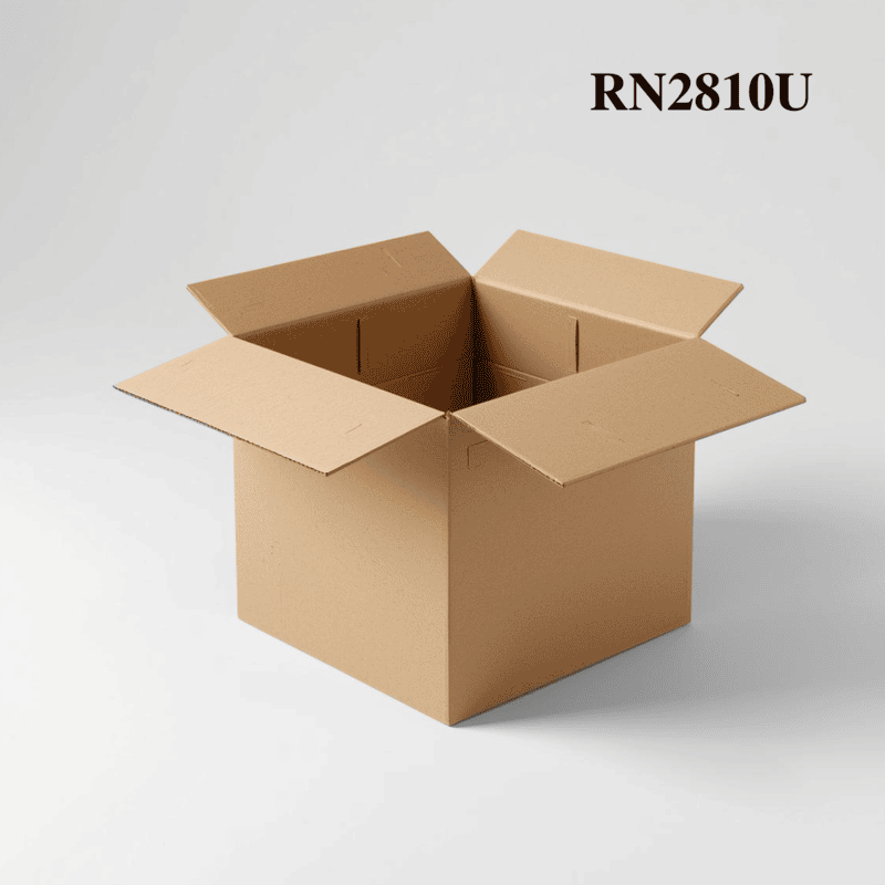 RN2810U - Universal Corrugated Box - 3 Ply - Strong  - 24.2X15.3X7.7 cm / 9.5X6X3  Inch - OD - ANC5A