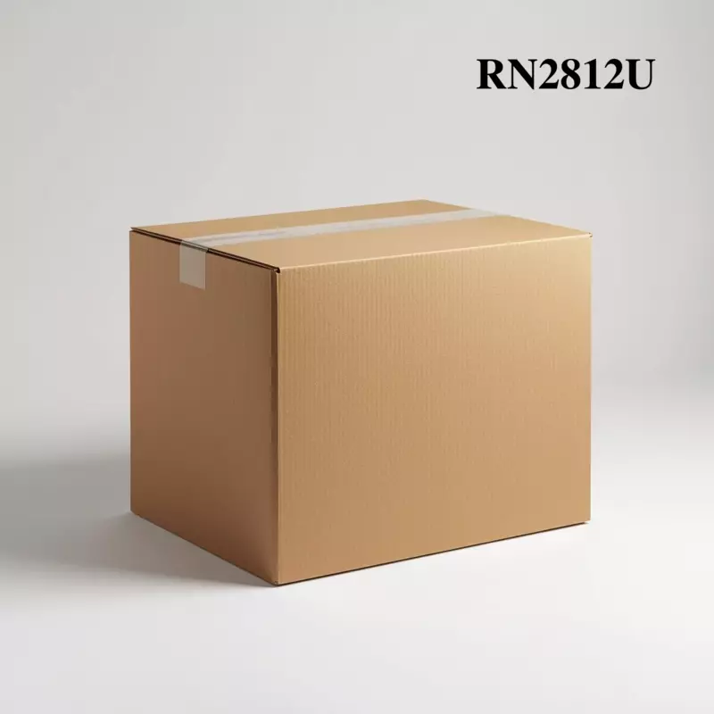 RN2812U - Universal Corrugated Box - 3 Ply - Strong - 18X13X12.5 cm / 7X5.1X4.9 inch - OD