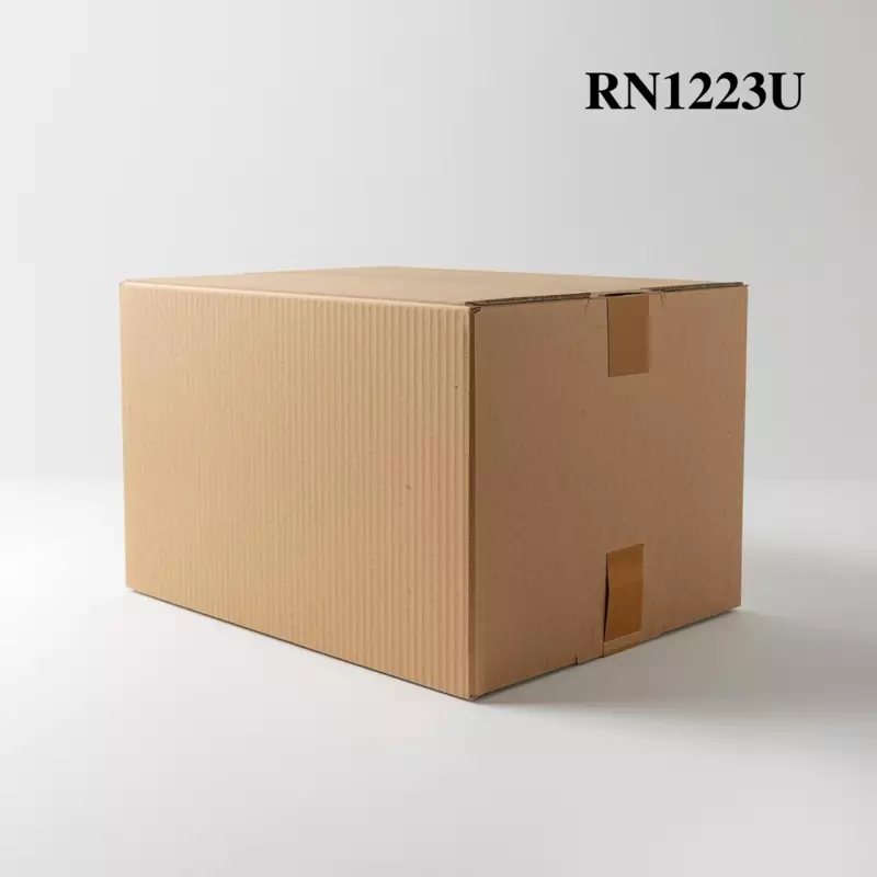 RN1223U - Universal Corrugated Box - 3 Ply - Strong  - 25X22X6 cm / 9.8X8.7X2.4  inch - OD