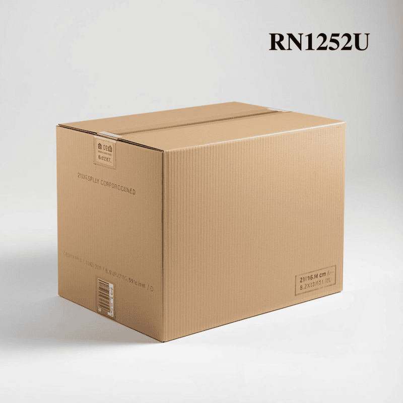 RN1252U - Universal Corrugated Box - 3 Ply - Strong  - 21X16X14 cm / 8.3X6.3X5.5  inch - OD