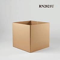 RN2821U - Universal Corrugated Box - 3 Ply - Strong - 18X18X18 cm / 7X7X7 inch - OD
