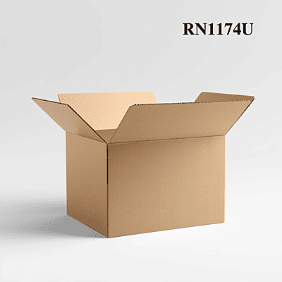 RN1174U - Universal Corrugated Box - 3 Ply - Strong  - 25X22X11.5 cm / 9.8X8.7X4.5  inch - OD