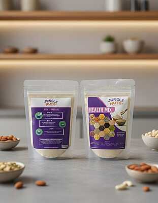 Jungle Nuts Health Mix - 500g | Health Mix of 15 Plus Ingredients