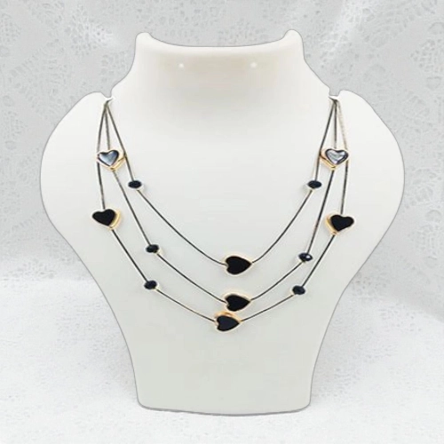 Elegant Layered Jewelry - Heart