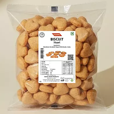 Heart Shaped Biscuit