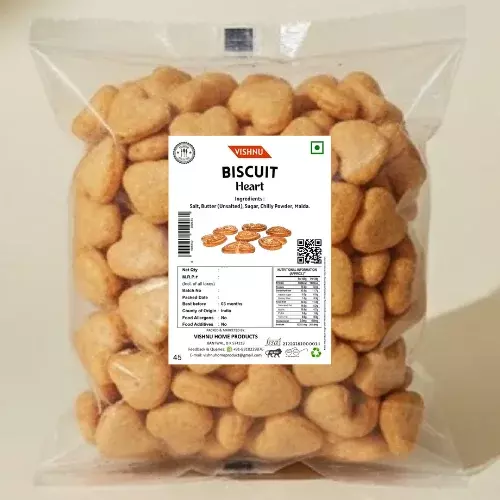 Heart Shaped Biscuit