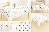 Table Cloth (Heart Print Design)