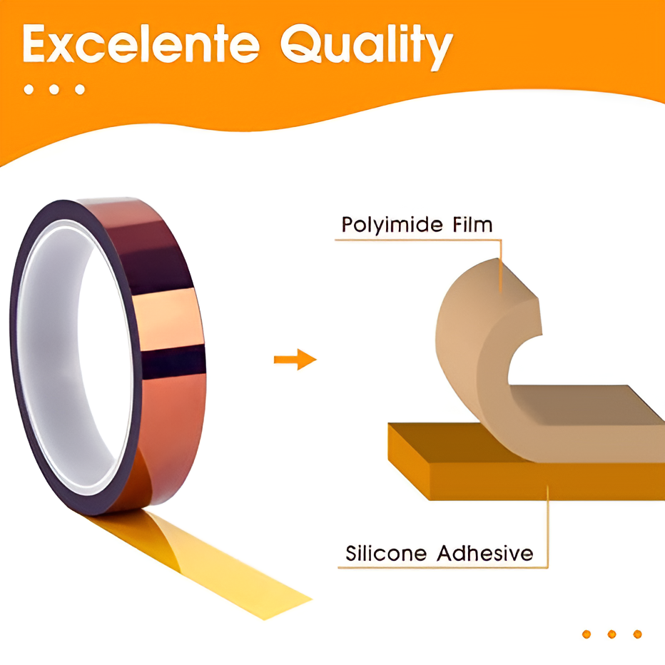 Heat Resistant Tape for Masking, Soldering, Protecting Circuit Board, Cellphone Data line and Battery