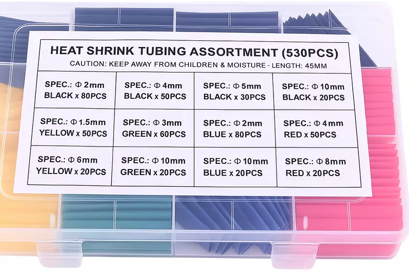 Heat Shrink Tube Wire Insulation Sleeve-530 PCS