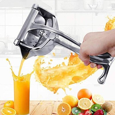 Aluminum Fruit Press Juicer & Manual Citrus Press Juicer Pack of 1 Aluminum Fruit Press Juicer & Manual Citrus Press Juicer Pack of 1