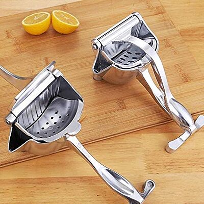 Aluminum Fruit Press Juicer & Manual Citrus Press Juicer Pack of 1 Aluminum Fruit Press Juicer & Manual Citrus Press Juicer Pack of 1